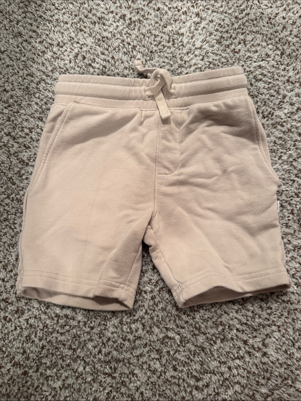 Little Sleepies Soft Beige Pull-On Shorts